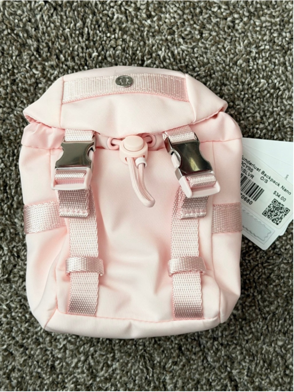 Lululemon Wunderlust Nano Backpack Double Buckle